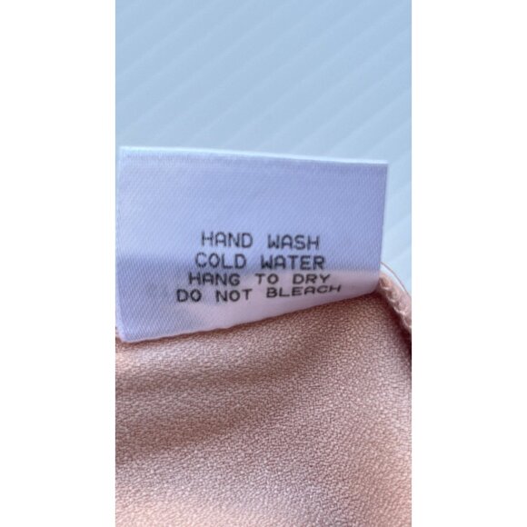 Nasty Gal Rehab Blush Crepe Culottes Women’s S High Rise Pleated Wide Leg Pants - Picture 8 of 13